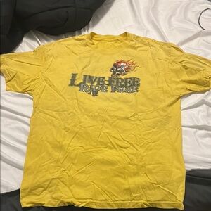 Live Free Ride Free Maryland Souvenir Tee